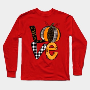 Love Fall Design Long Sleeve T-Shirt